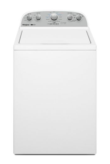 3.8–3.9 Cu. Ft. Whirlpool® Top Load Washer with Removable Agitator