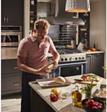 KitchenAid® 36'' Smart Commercial-Style Dual Fuel Range with 6 Burners