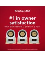 Third Level Jet Rack Dishwasher in PrintShield™ Finish, 41 dBA