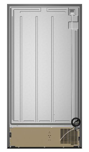 36-inch Wide Side-by-Side Refrigerator - 25 cu ft.