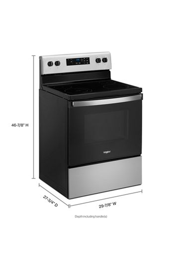 5.3 cu. ft. Electric Range with Keep Warm Setting.