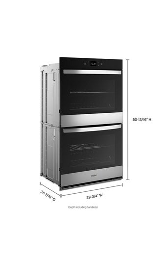 10.0 Total Cu. Ft. Double Wall Oven with Air Fry When Connected