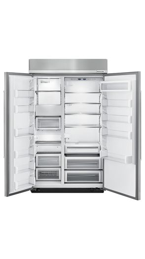 30.0 cu. ft 48-Inch Width Built-In Side by Side Refrigerator with PrintShield™ Finish