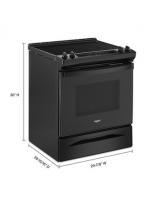 4.8 Cu. Ft. Whirlpool® Electric Range with Frozen Bake™ Technology.
