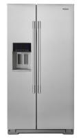 36-inch Wide Contemporary Handle Counter Depth Side-by-Side Refrigerator - 21 cu. ft.