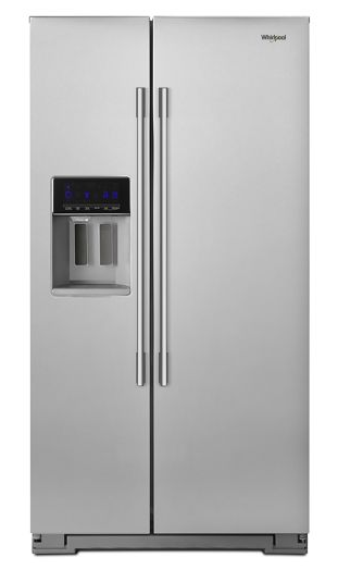 36-inch Wide Contemporary Handle Counter Depth Side-by-Side Refrigerator - 21 cu. ft.