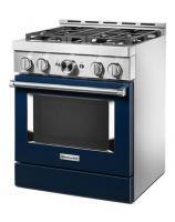 KitchenAid® 30'' Smart Commercial-Style Gas Range with 4 Burners