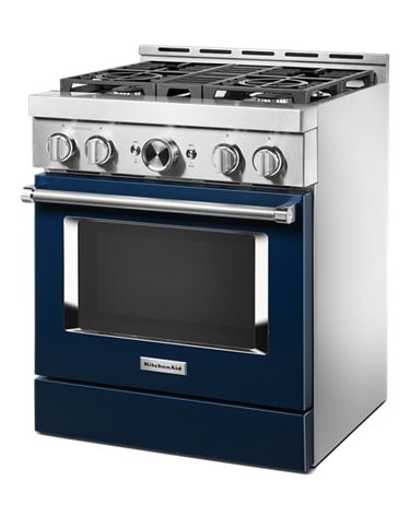 KitchenAid® 30'' Smart Commercial-Style Gas Range with 4 Burners