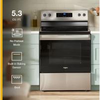 30-inch Electric Range with Steam Clean