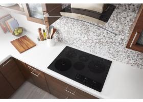 30-inch Electric Ceramic Glass Cooktop with Two Dual Radiant Elements.