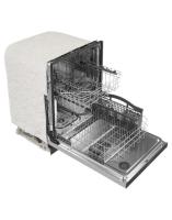 Stainless steel tub dishwasher with Dual Power Filtration