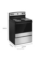 Amana® 30-inch Electric Range with Easy-Clean Glass Door