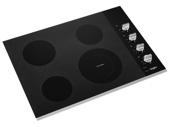 30-inch Electric Ceramic Glass Cooktop with Dual Radiant Element