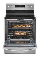 5.3 cu. ft. Whirlpool® electric range with Frozen Bake™ technology.