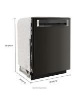 44 dBA Dishwasher with FreeFlex™ Third Rack and LED Interior Lighting.
