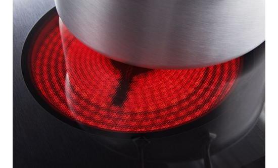 36-inch Electric Ceramic Glass Cooktop with Two Dual Radiant Elements