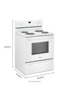 4.8cu. ft. Electric Range with Keep Warm setting