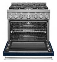 KitchenAid® 36'' Smart Commercial-Style Gas Range with 6 Burners