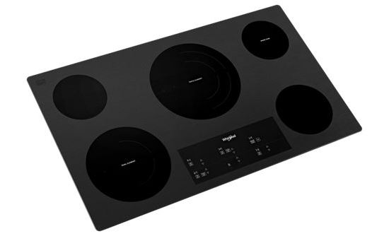 36-inch Electric Ceramic Glass Cooktop with Triple Radiant Element
