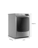 Front Load Electric Dryer with Extra Power and Quick Dry Cycle - 7.3 cu. ft.