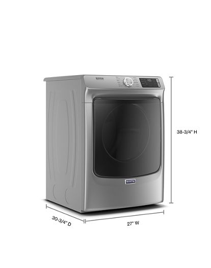 Front Load Electric Dryer with Extra Power and Quick Dry Cycle - 7.3 cu. ft.