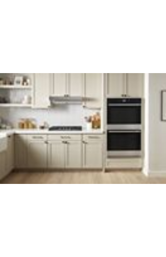 10.0 Total Cu. Ft. Double Wall Oven with Air Fry When Connected.
