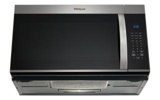 30’ W 1.9 cu. ft Over the range Microwave with Sensor Cooking