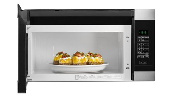 1.6 Cu. Ft. AOver-the-Range Microwave with Add 0:30 Seconds