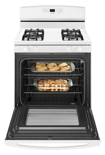 30-inch Gas Range with Self-Clean Option.