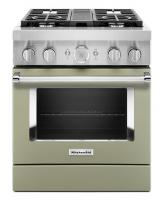 KitchenAid® 30'' Smart Commercial-Style Dual Fuel Range with 4 Burners