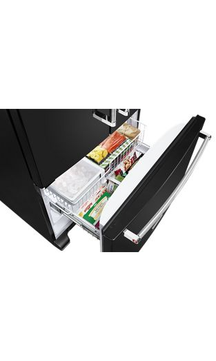 20 cu. ft. 36-Inch Width Counter-Depth French Door Refrigerator with Interior Dispensev