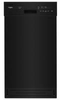 Small-Space Compact Dishwasher with Stainless Steel Tub.