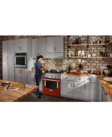 KitchenAid® 30'' Smart Commercial-Style Dual Fuel Range with 4 Burners
