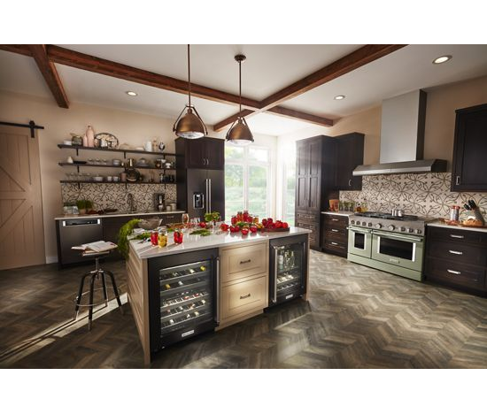 KitchenAid® 48'' Smart Commercial-Style Dual Fuel Range with Griddle
