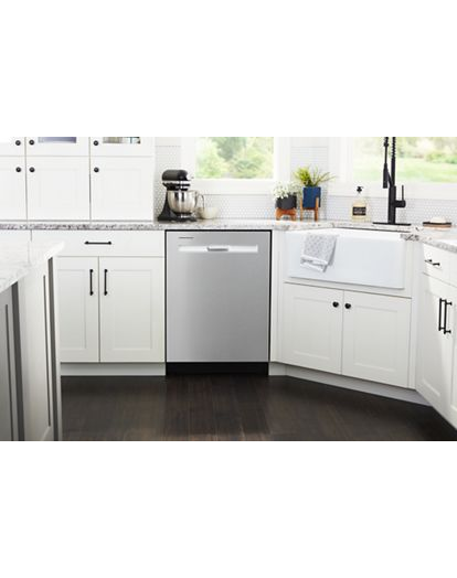 Top control dishwasher with Dual Power Filtration