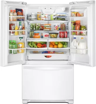 36-inch Wide French Door Refrigerator with Crisper Drawer - 25 cu. ft.