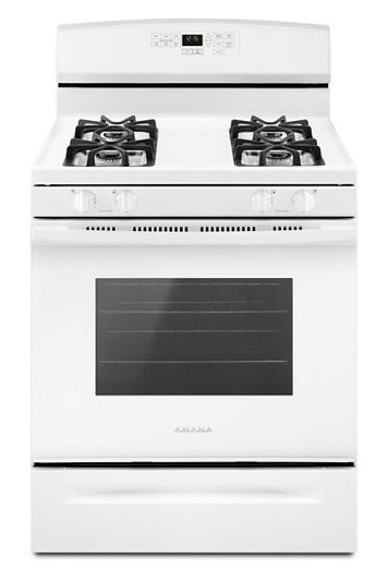 30-inch Gas Range with Self-Clean Option.