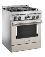 KitchenAid® 30'' Smart Commercial-Style Gas Range with 4 Burners