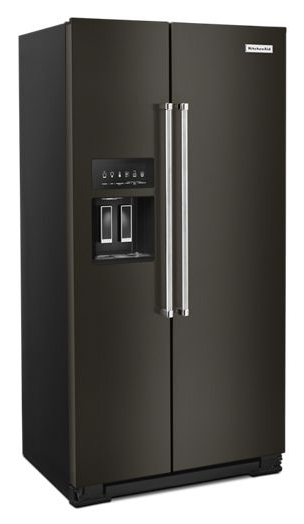22.6 cu ft. Counter-Depth Side-by-Side Refrigerator with Exterior Ice and Water and PrintShield™ finish