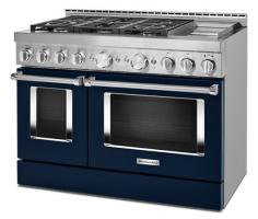  KitchenAid® 48'' Smart Commercial-Style Gas Range with Griddle