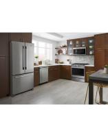 5.8 cu. ft. Smart Slide-in Gas Range with EZ-2-Lift™ Hinged Cast-Iron Grates