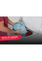 Large Capacity Top Load Washer with High-Efficiency Agitator