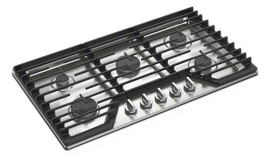 36-inch Gas Cooktop with EZ-2-Lift™ Hinged Cast-Iron Grates