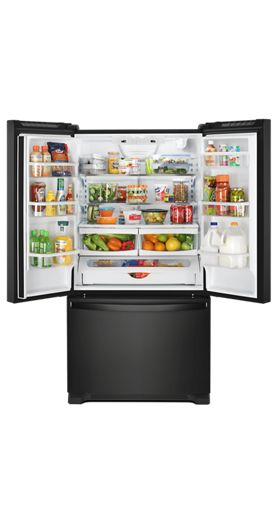 33-inch Wide French Door Refrigerator - 22 cu. ft