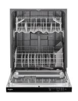 Quiet Dishwasher with Boost Cycle and Pocket Handle