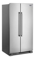 36-Inch Wide Side-by-Side Refrigerator - 25 cu. ft.
