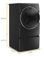 7.4 cu. ft. Smart Front Load Electric Dryer