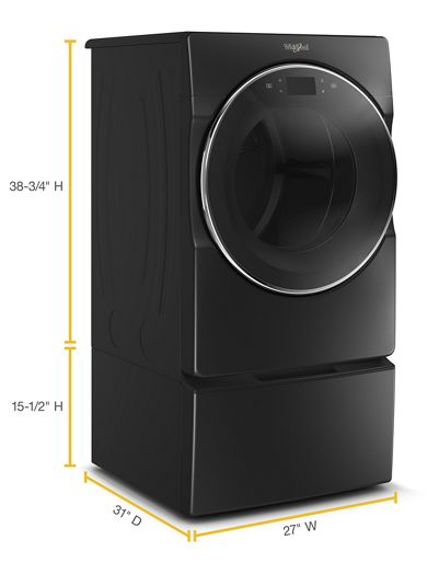 7.4 cu. ft. Smart Front Load Electric Dryer