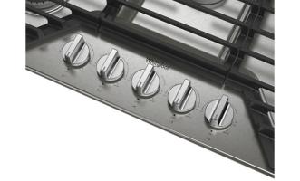 36-inch Gas Cooktop with EZ-2-Lift™ Hinged Cast-Iron Grates