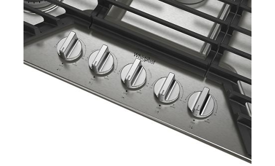 36-inch Gas Cooktop with EZ-2-Lift™ Hinged Cast-Iron Grates